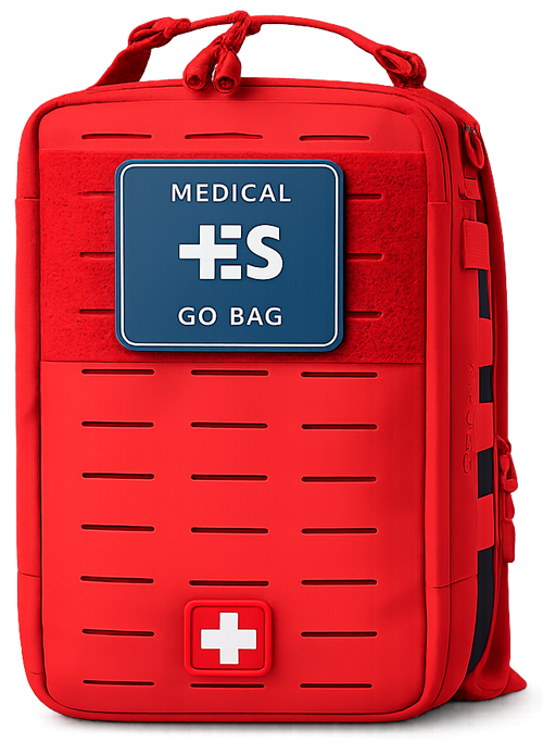 bag-cropped IES Medical Go bag red